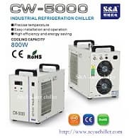S_A water chiller for CO2 Laser Generator Power